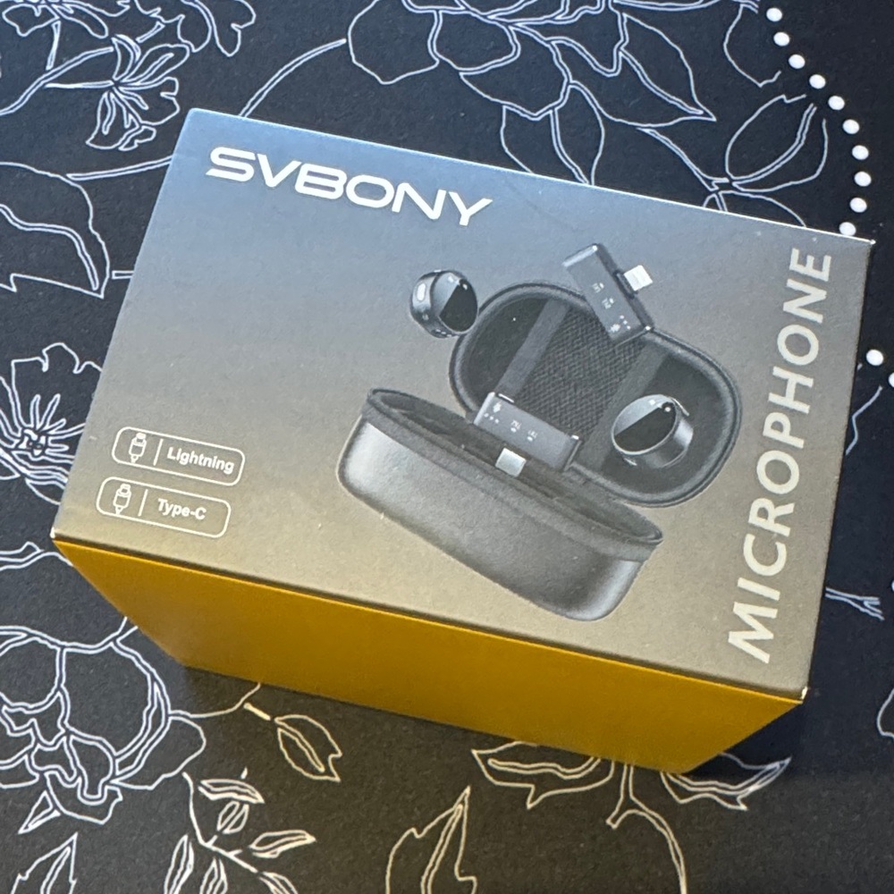 SVBONY Microphone with Charging Case
